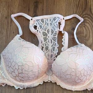 Victoria Secret Pink razor bra 34D
